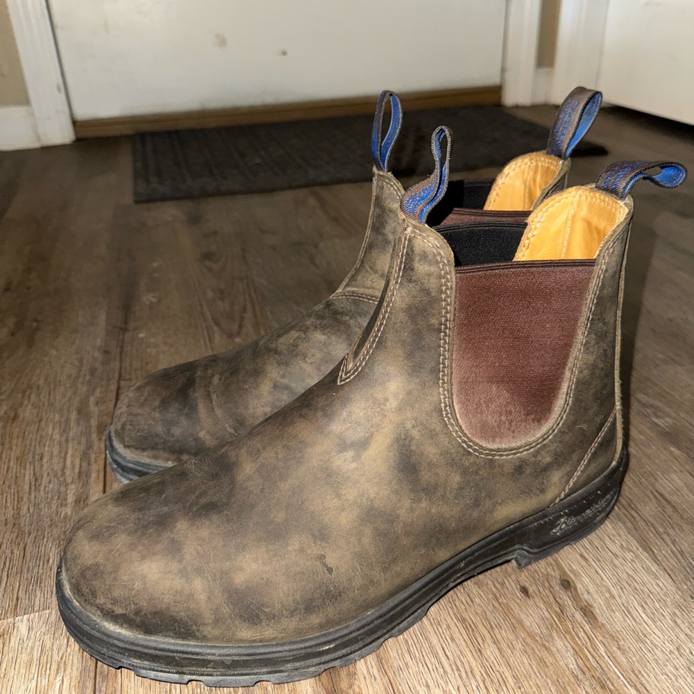 Brown Leather Chelsea Boots - Blundstone 585